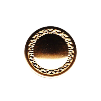 Button 270288 Gold-Look Shank 20mm