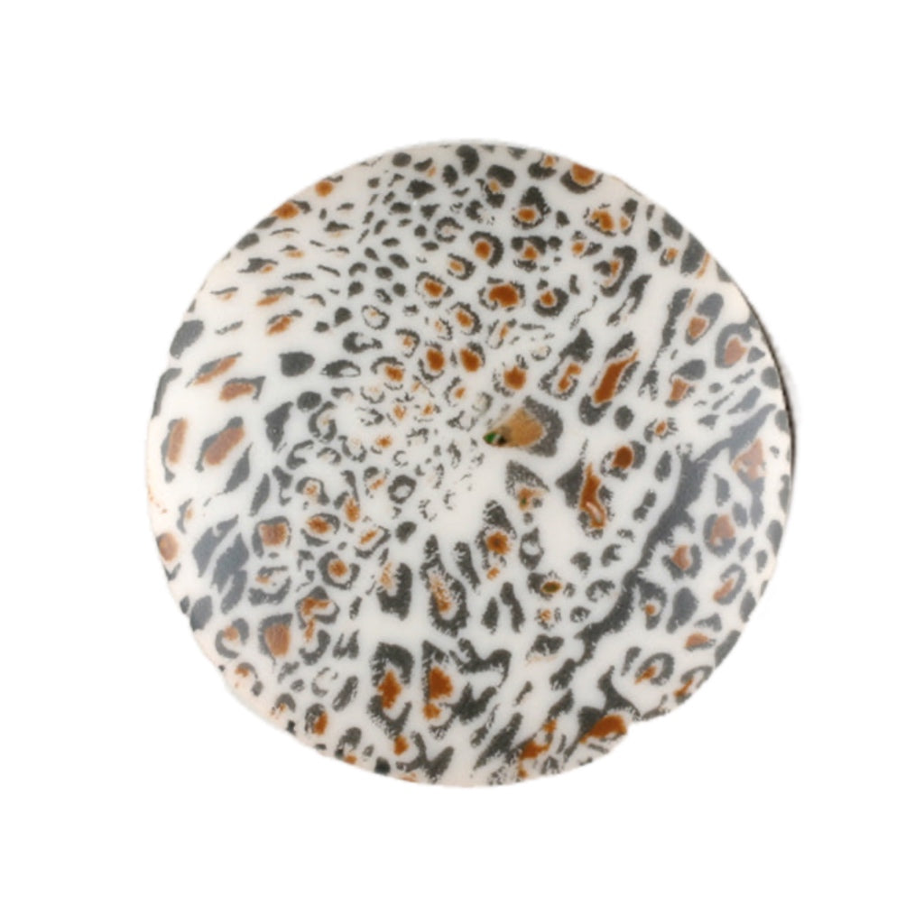 Button 360461 Animal Print 28mm