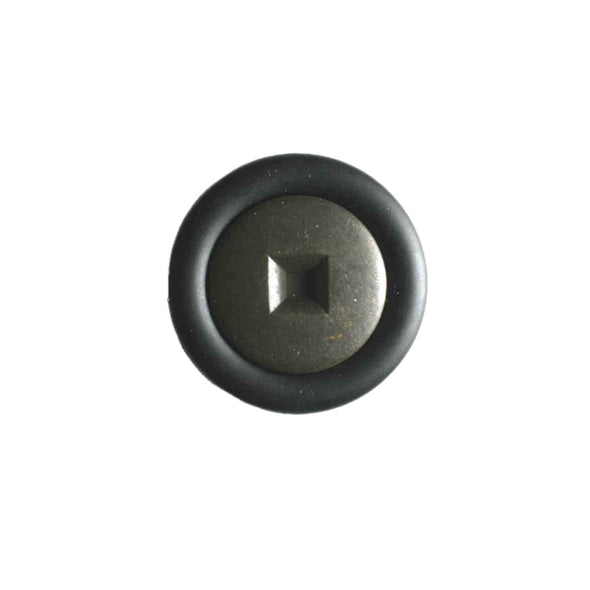 Button 300290 Metal inlay with Black Border 20mm