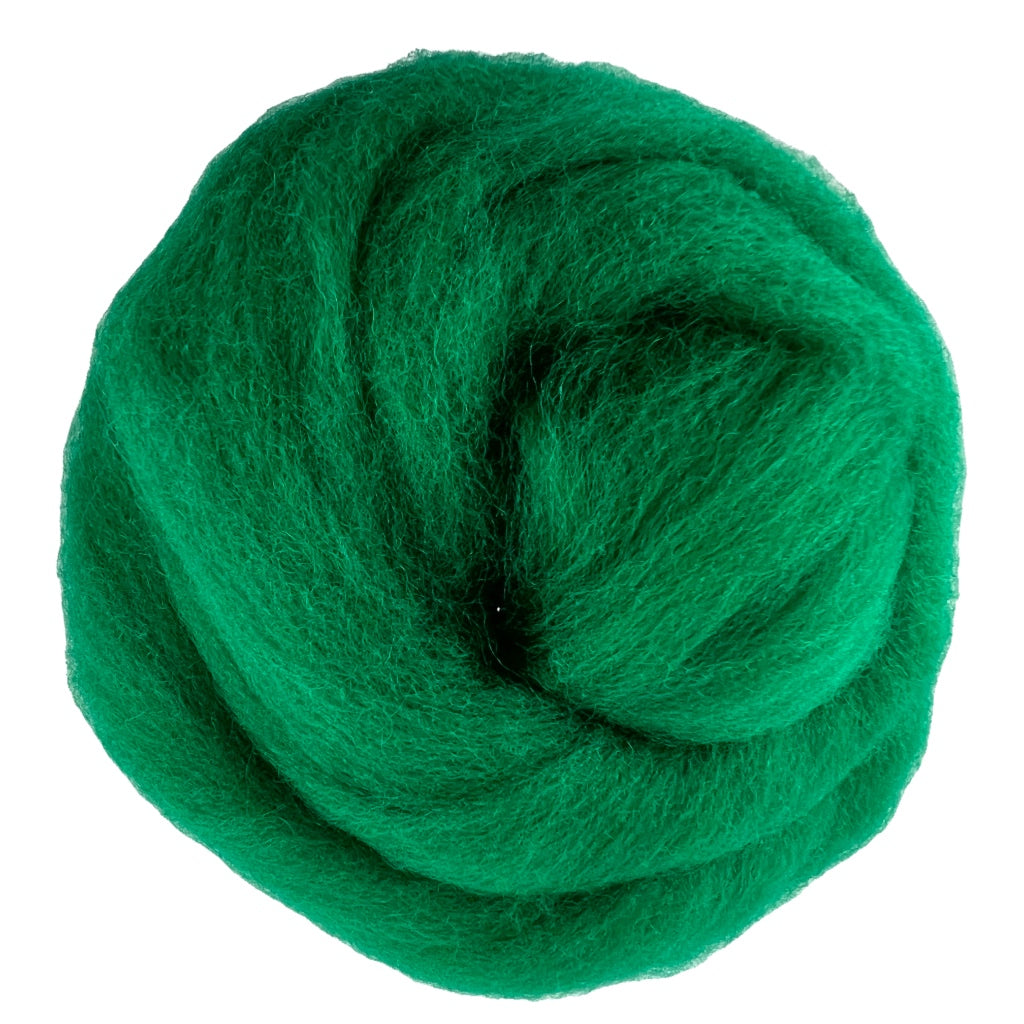 Corriedale Fibre 022 Green