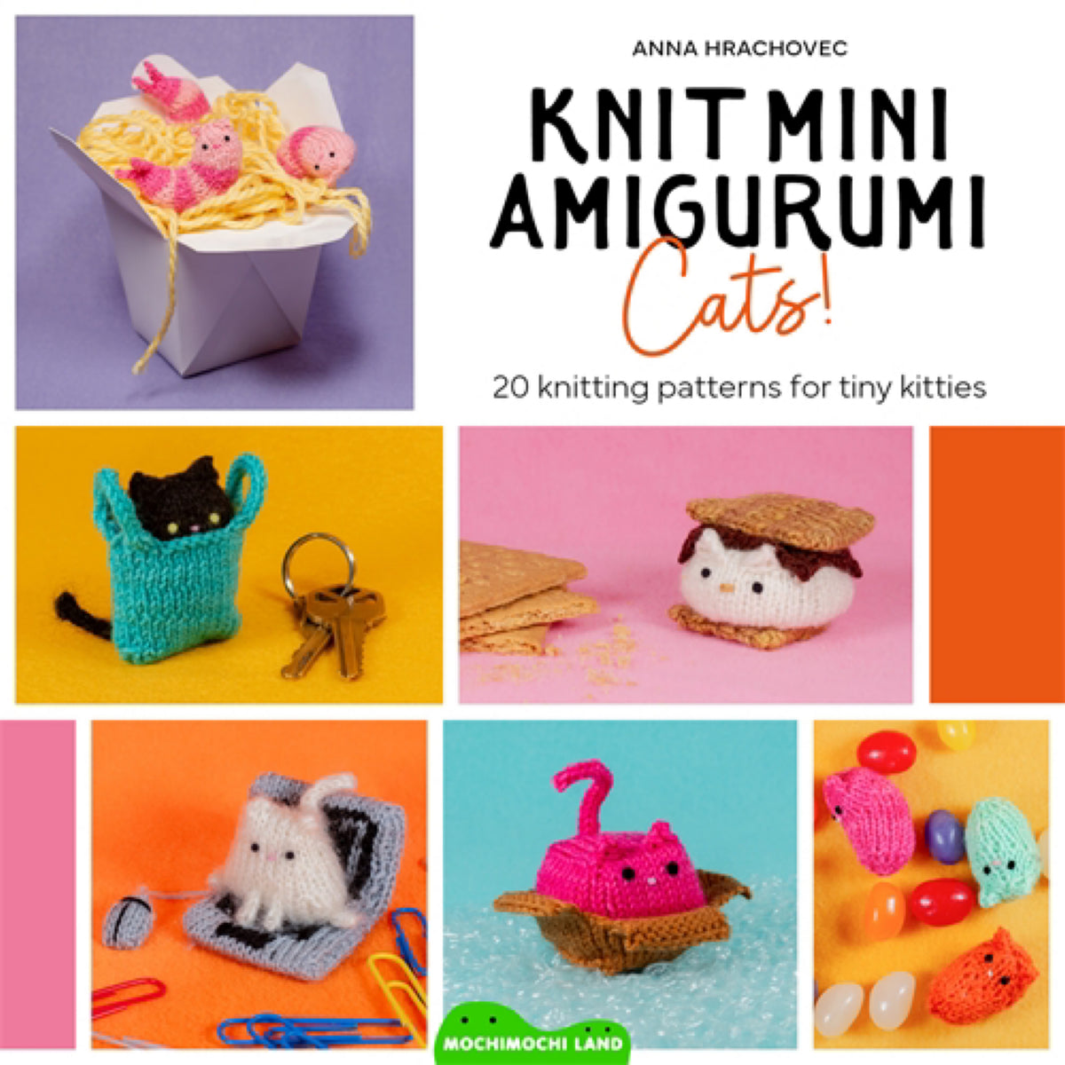 Knit Mini Amigurumi Cats David and Charles