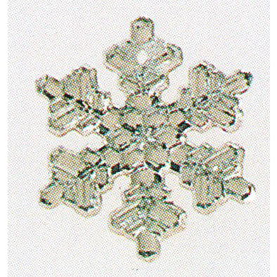 Beads 12037 Snowflake Crystal Medium
