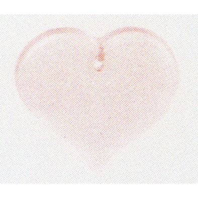 Beads 12182 Heart Pale Rose