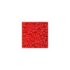 Beads 16617 Frosted Redred 6/0