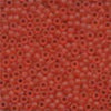 Beads 62013 Frosted - Red Red
