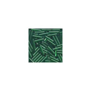 Beads 82020 Dk Green Bugle