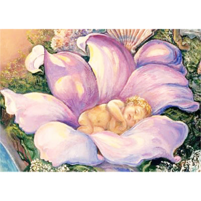 Heaven and Earth Designs Baby In Flower  Ptp JW PTP101