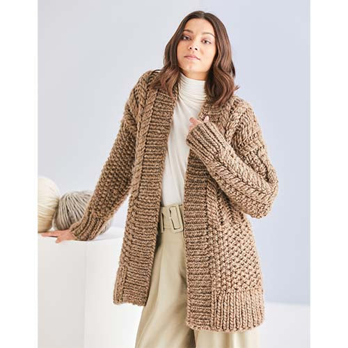 Sirdar 10192 Adventure Cardigan Cable