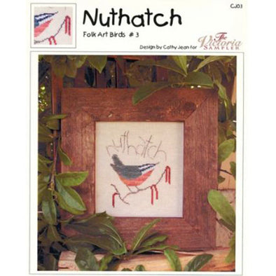 Victoria Sampler CJ03 Nuthatch Leaflet