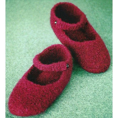 Fiber Trends AC66 Felt Ballet Slips