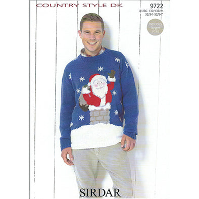 Sirdar 9722 Countrystyle Santa Sweater