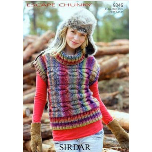 Sirdar 9346 Escape Chunky  Pullover