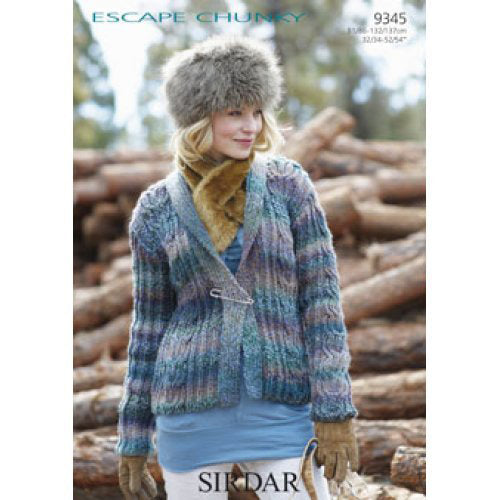 Sirdar 9345 Escape Chunky Jacket