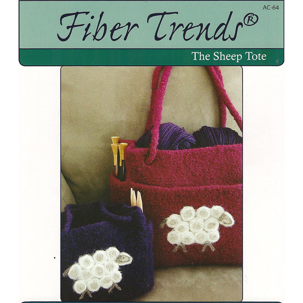 Fiber Trends AC64X Sheep Tote Felted