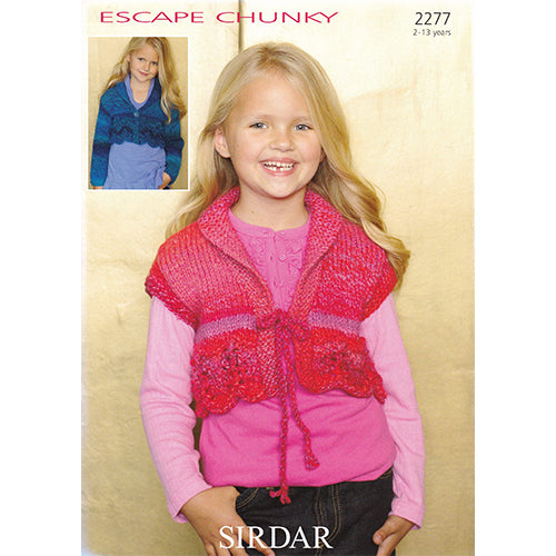 Sirdar 2277 Escape Chunky  Cardigan