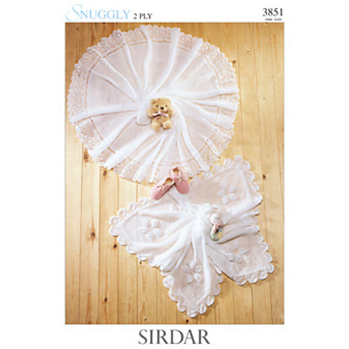 Sirdar 3851 Snuggly 2ply Shawl