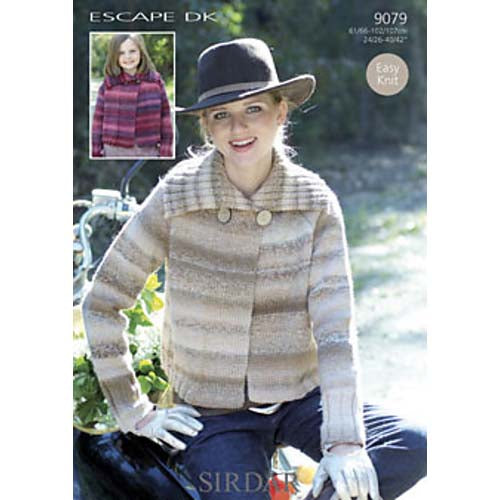 Sirdar 9079 Escape  DK Cardigan