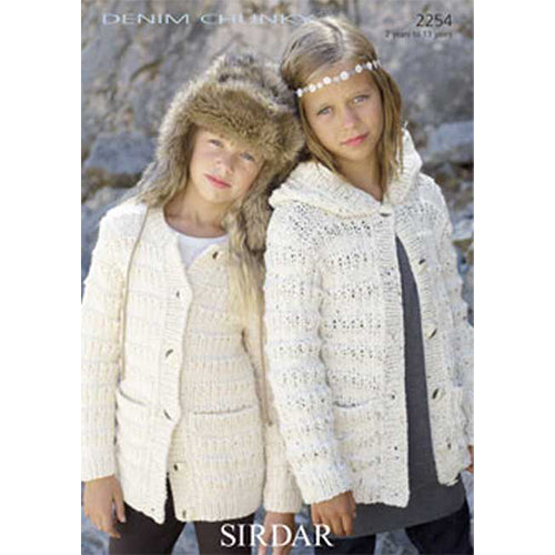 Sirdar 2254 Denim Chunky Cardigan