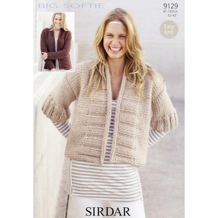 Sirdar 9129 Big Softie Cardigan