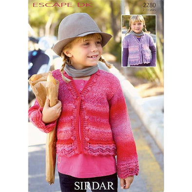 Sirdar 2280 Escape Dk Sweater