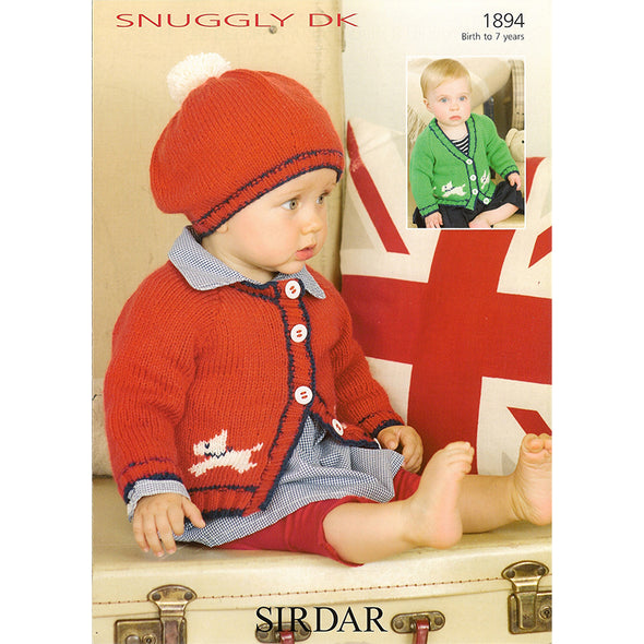Sirdar 1894 Snuggly DK Cardigan