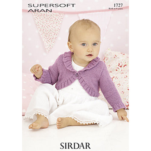 Sirdar 1727 Supersoft Aran Bolero