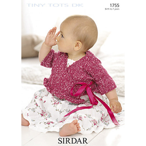 Sirdar 1755 Tiny Tots Dk Cardigan