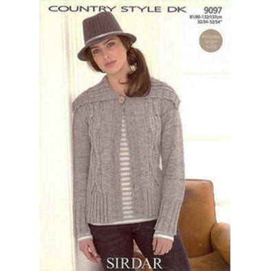 Sirdar 9097 Country Style Jacket