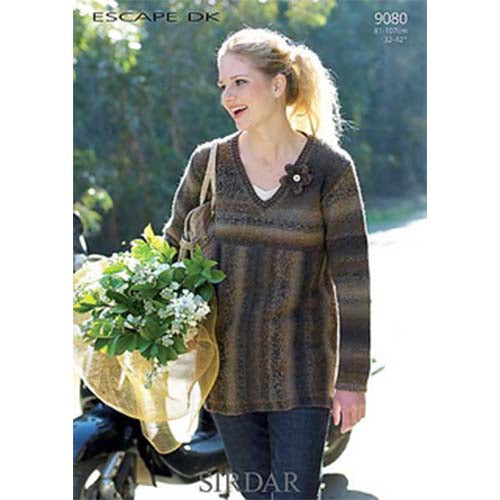 Sirdar 9080 Escape Sweater DK