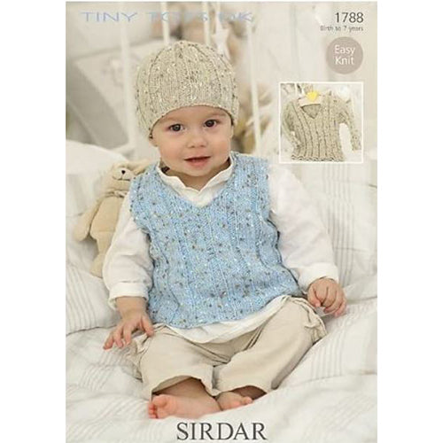 Sirdar 1788 Tiny Tots Vest