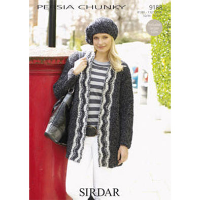 Sirdar 9188 Persia Chunky  Jacket