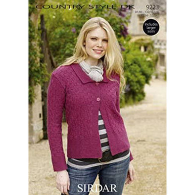 Sirdar 9223 Country Style Cardigan