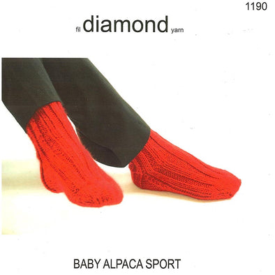 Diamond 1190 Baby Alpaca Sport Socks