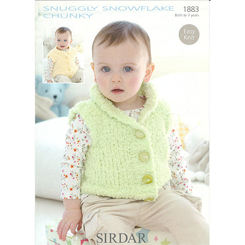 Sirdar 1883 Snowflake Chunky Vest