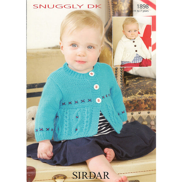 Sirdar 1898 Snuggly Dk Cardigan