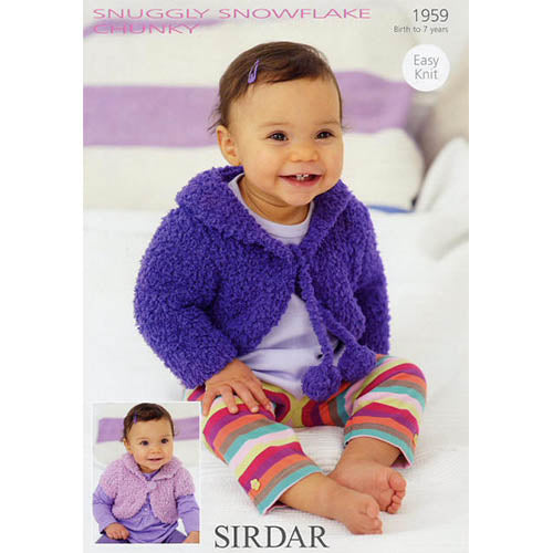 Sirdar 1959 Snowflake Chunky Bolero