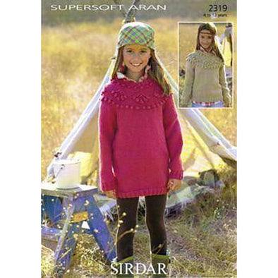 Sirdar 2319 Supersoft Aran Tunic
