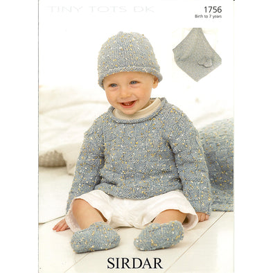 Sirdar 1756 Tiny Tots Dk Sweater