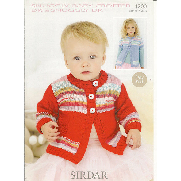Sirdar 1200 Baby Crofter Cardigan