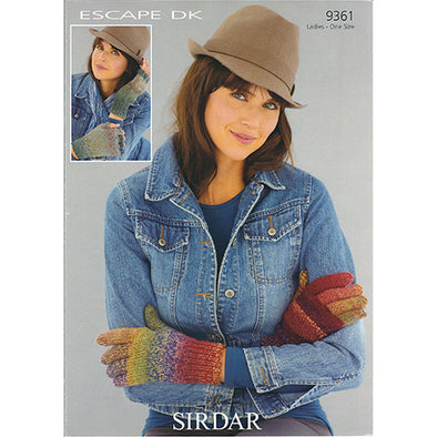 Sirdar 9361 Escape DK Gloves