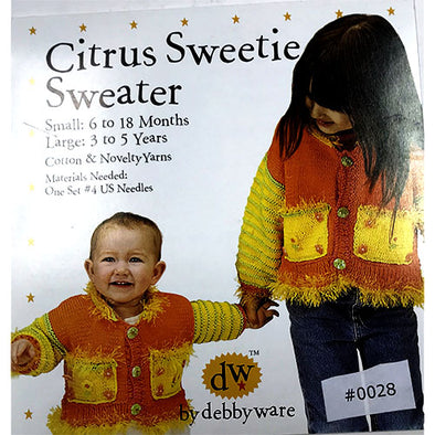 Debby Ware 28 Citrus Sweetie Sweater