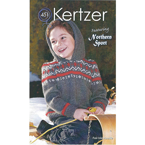 Kertzer 451 Fair-Isle Hoodie