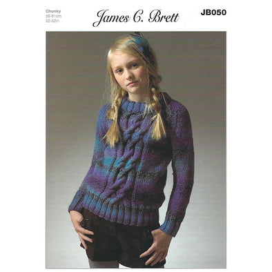 JB050 Marble Chunky Sweater