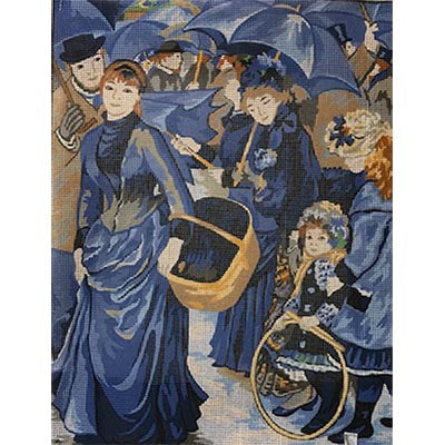Margo 133.3416 Les Parapluies Bleus  - Umbrellas by Renoir Canvas only