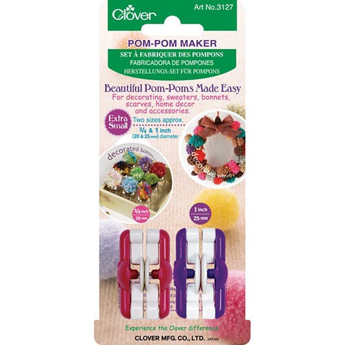 Clover 3127 Pom Pom Makers Extra Small