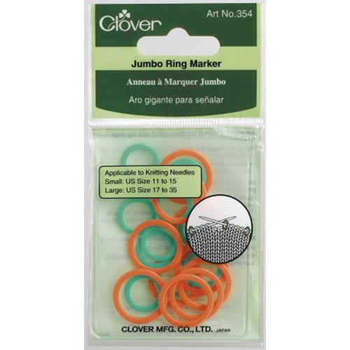 Stitch Markers Jumbo Clover  354