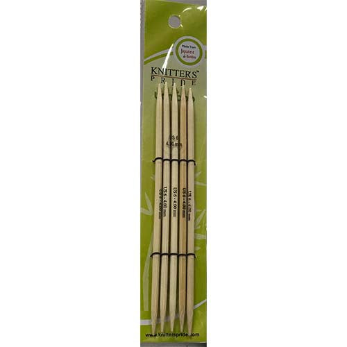 Double Pointed   4.00mm 15cm  Bamboo