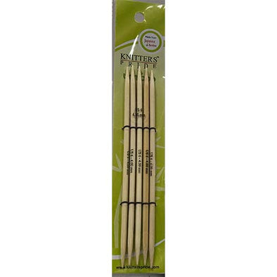 Double Pointed  4.00mm 15cm  Bamboo