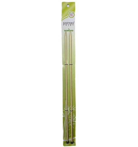 Knitting Needles  4.00mm 33cm Bamboo