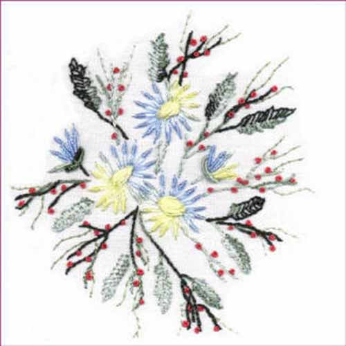 JDR 317/4 Lazy Daisy #4   Brazilian 6X6